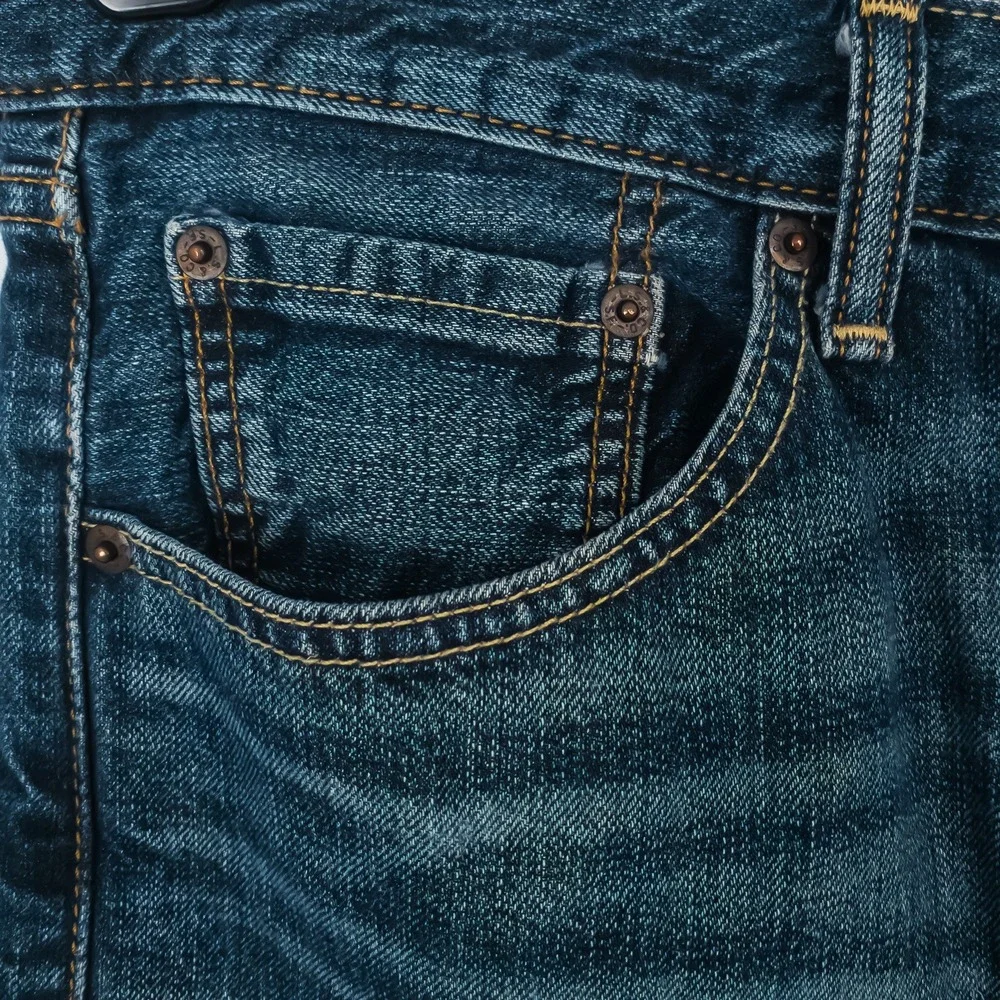 Levi's 505 Regular Fit Jeans Mens 32x30 Blue Straight Leg Cotton Fits 32 X 29
